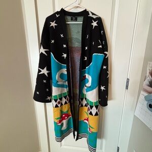 Dressed in Lala Dreamland Longline Blanket Cardigan